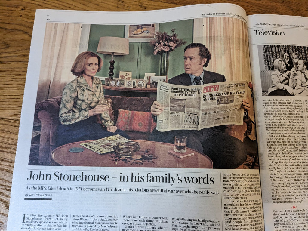 TELEGRAPH REVIEW Supplement 31/12/2022 VICKY KRIEPS Sarah Lancashire Keeley Hawes