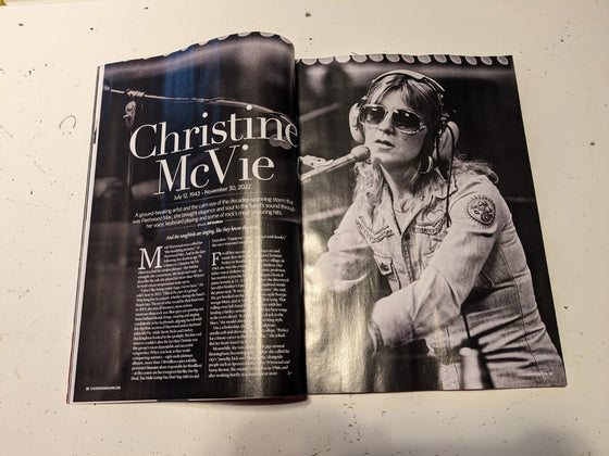 CLASSIC ROCK - Issue 310 / February 2023 Christine McVie Fleetwood Mac Tribute