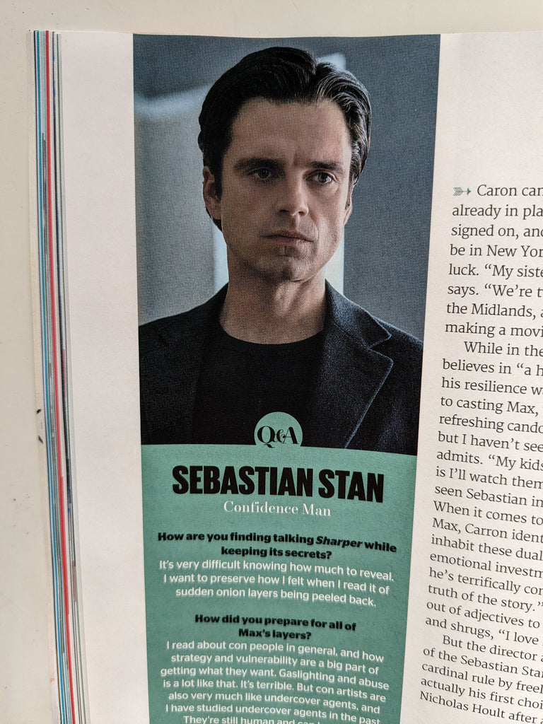 TOTAL FILM Magazine #334 Sebastian Stan Sharper