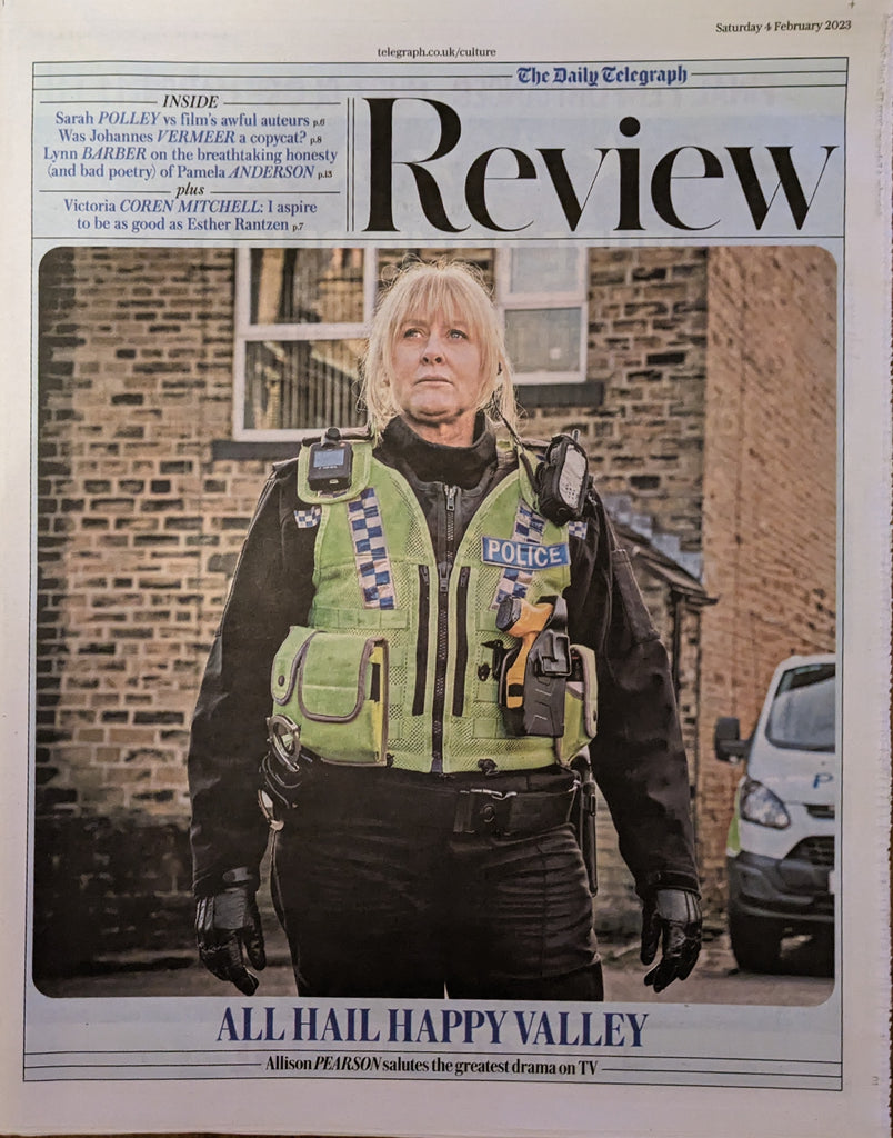 TELEGRAPH REVIEW Supplement 02/2023: SARAH LANCASHIRE Happy Valley Finale