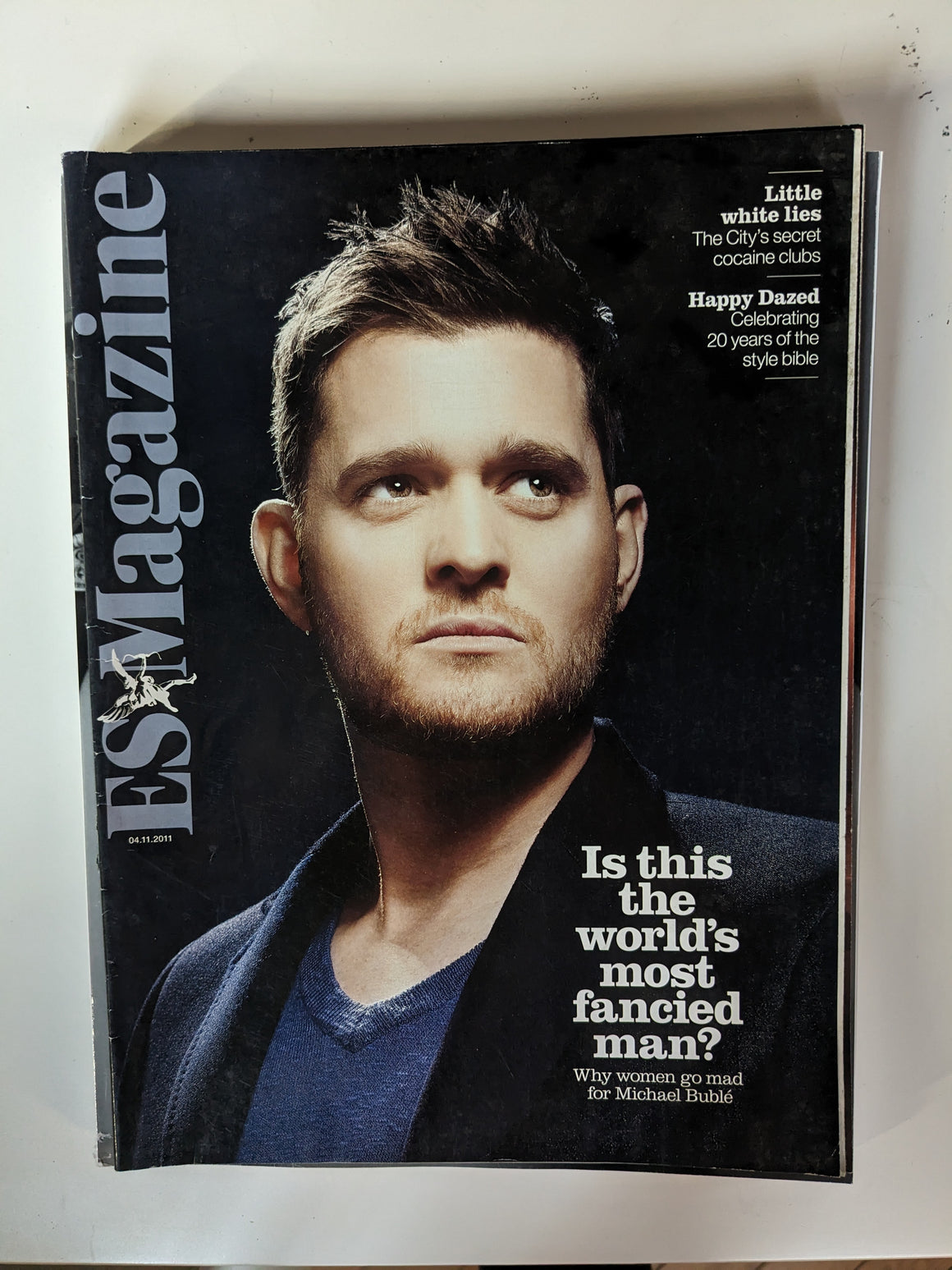 ES magazine, Michael Buble, Annie Lennox, Jefferson Hack Dazed & Confused NEW