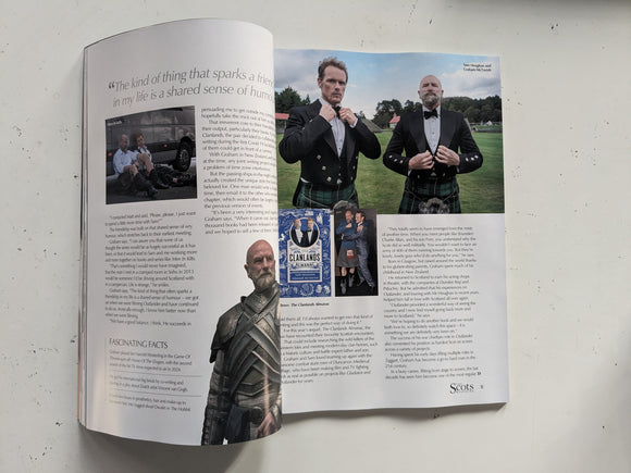 SCOTS Magazine March 2023 Graham McTavish Interview Sam Heughan Outlander
