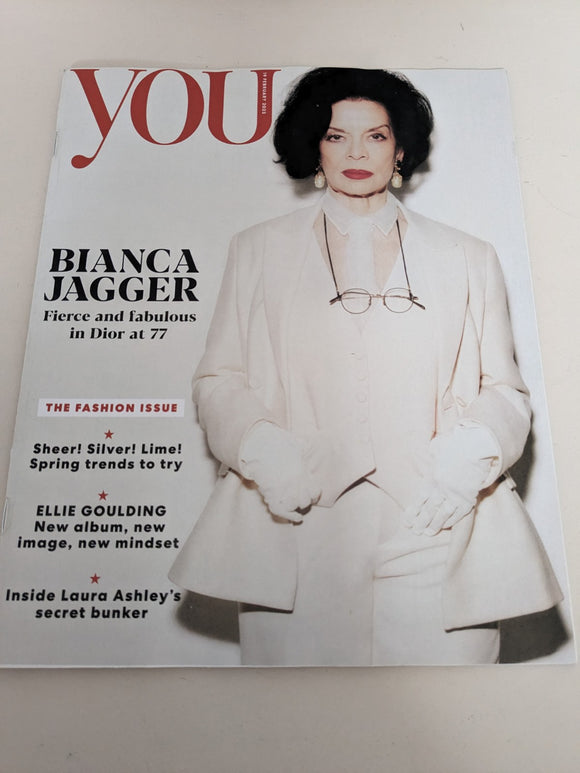 YOU MAGAZINE - 19/02/2023 BIANCA JAGGER COLLECTORS COVER #1