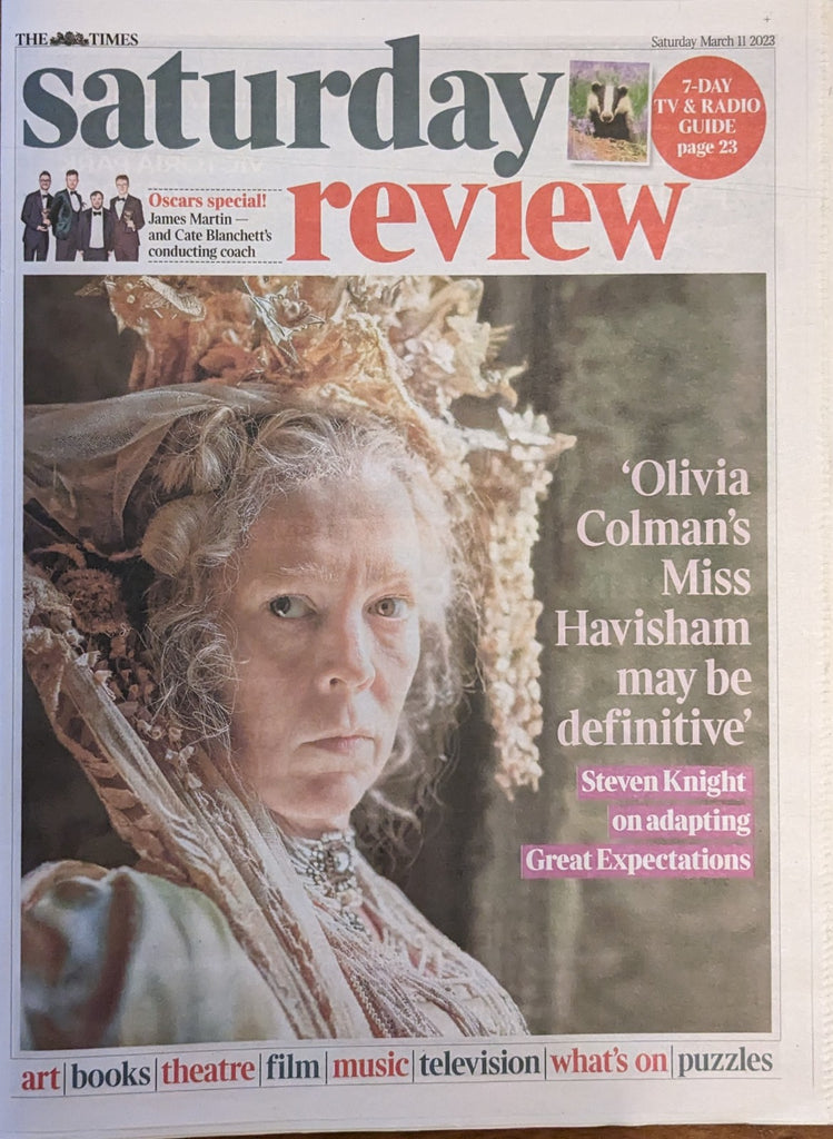 TIMES REVIEW Supplement 11/03/2023 GEORGE MICHAEL Olivia Colman Katie Melua
