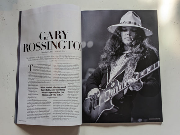 Classic Rock Magazine Issue 313 May 2023 - GARY ROSSINGTON Lynyrd Skynyrd