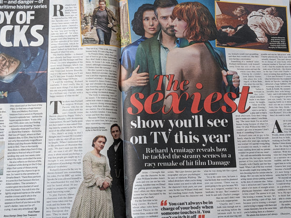 WEEKEND Magazine 08/04/2023 RICHARD ARMITAGE interview ...
