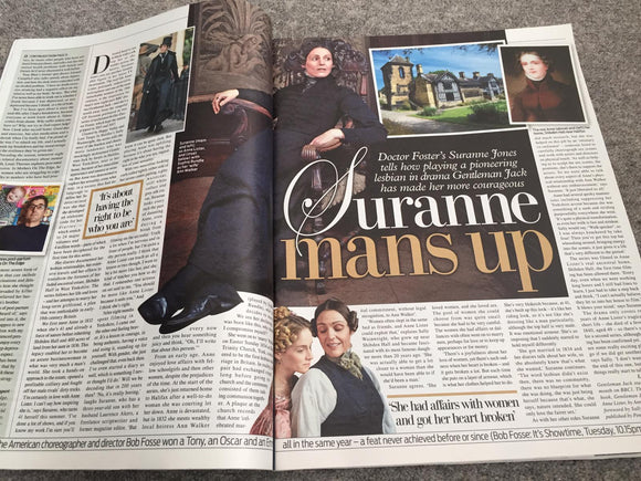 Mail Weekend Magazine May 2019: Suranne Jones Sophie Rundle Gentlemen Jack