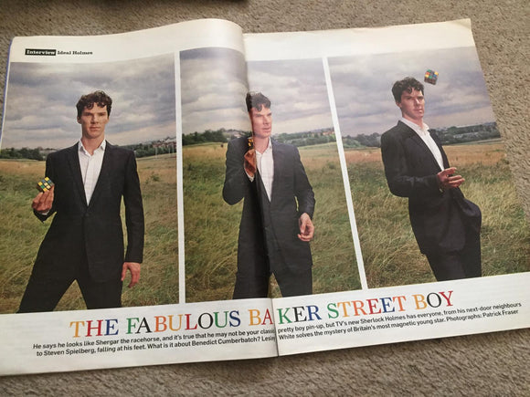 Sunday Times Magazine 15th August 2010: Benedict Cumberbatch
