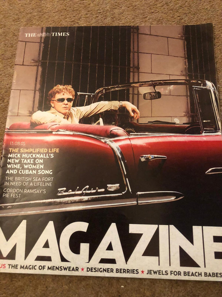 The Times magazine - Mick Hucknall cover (13th August 2005)