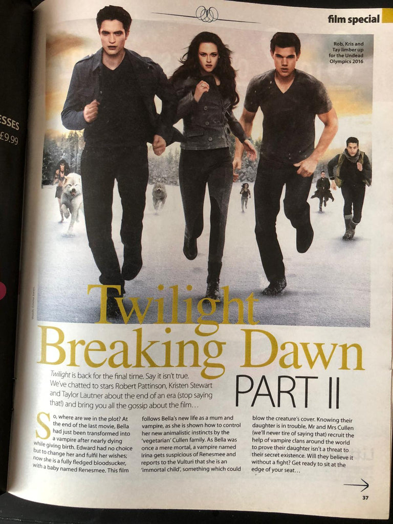 Celebs Magazine 11 November 2012 LITTLE MIX Tom Ellis Robert Pattinson Twilight