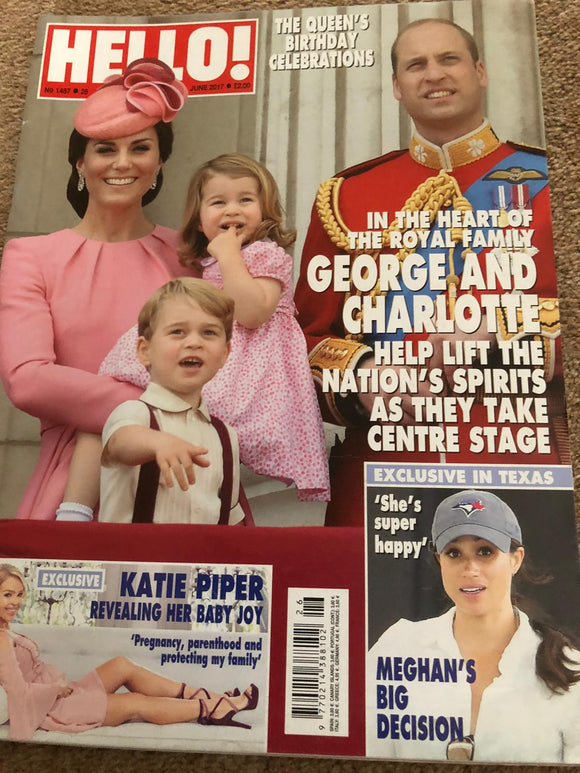 Hello! 26 June 2017 Kate Middleton Prince George