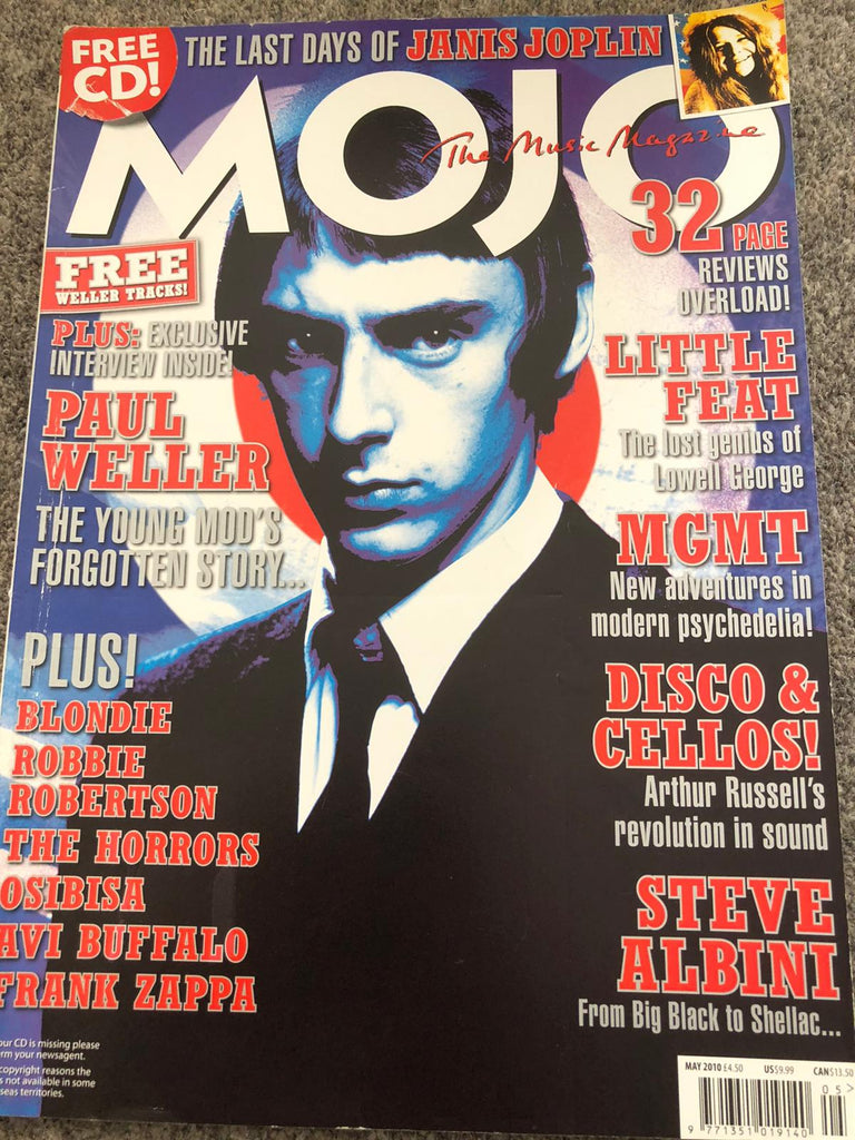 UK Mojo Magazine May 2010 Paul Weller Cover