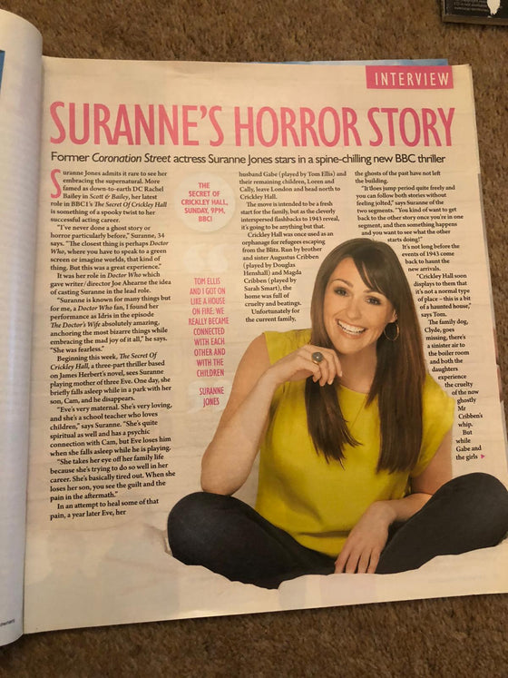 Saturday Magazine Nov 17 2012 Suranne Jones Rare Interview
