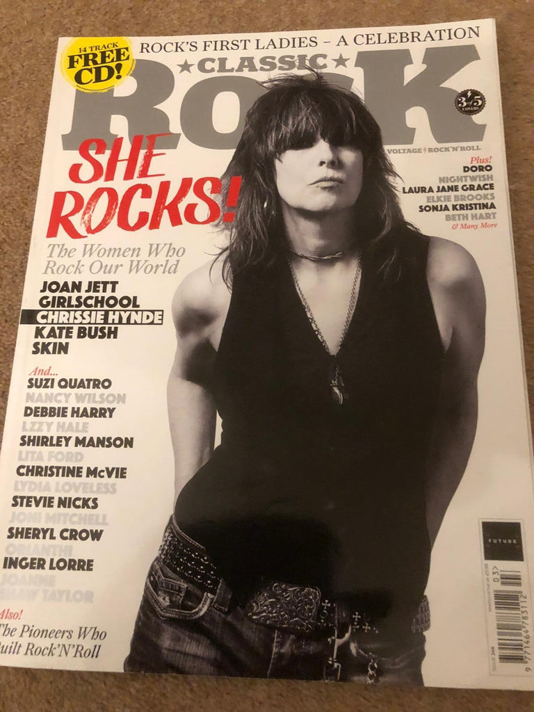 Classic Rock Magazine March 2018 Chrissie Hynde
