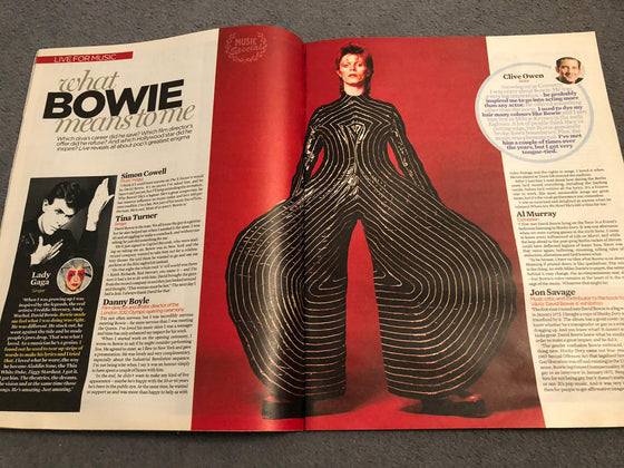 Live Magazine February 2013 - Tom Odell David Bowie Tina Turner