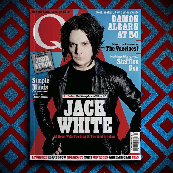 UK Q Magazine MAY 2018: JACK WHITE The White Stripes SIMPLE MINDS Damon Albarn
