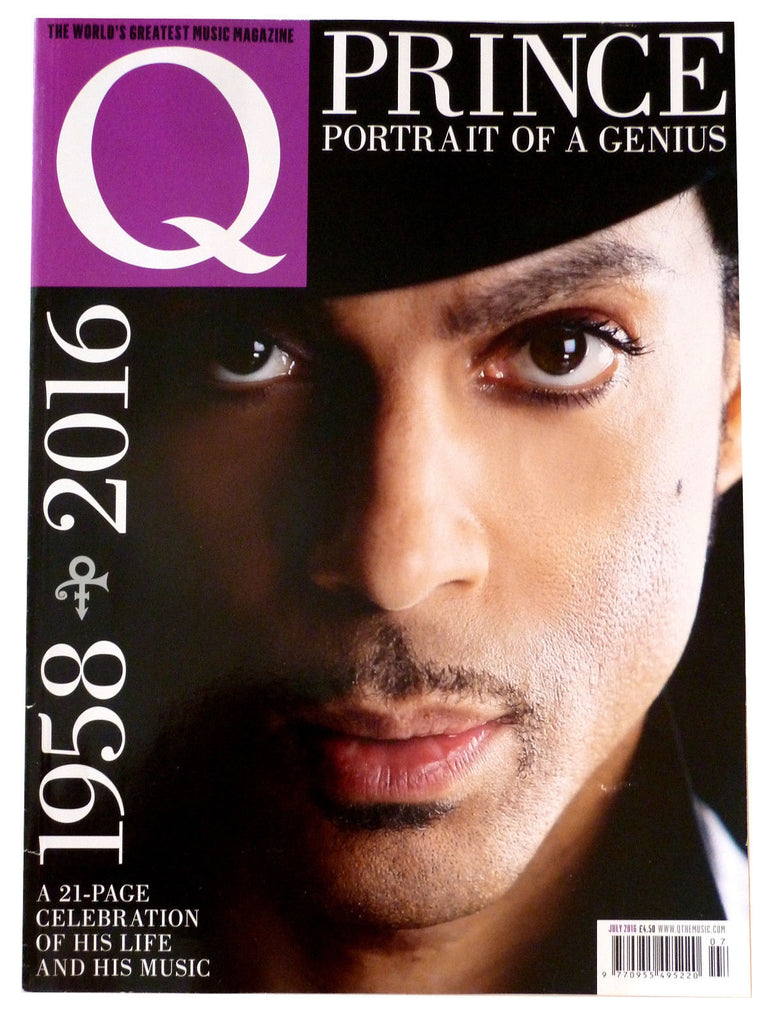 UK Q Magazine July 2016 - Prince 1958-2016
