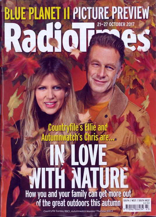 Radio Times Magazine 21 October 2017 Kit Harington Millie Bobby Brown Ellie Harrison