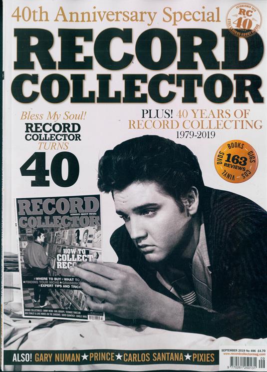 UK Record Collector Magazine September 2019: ELVIS PRESLEY Gary Numan PRINCE