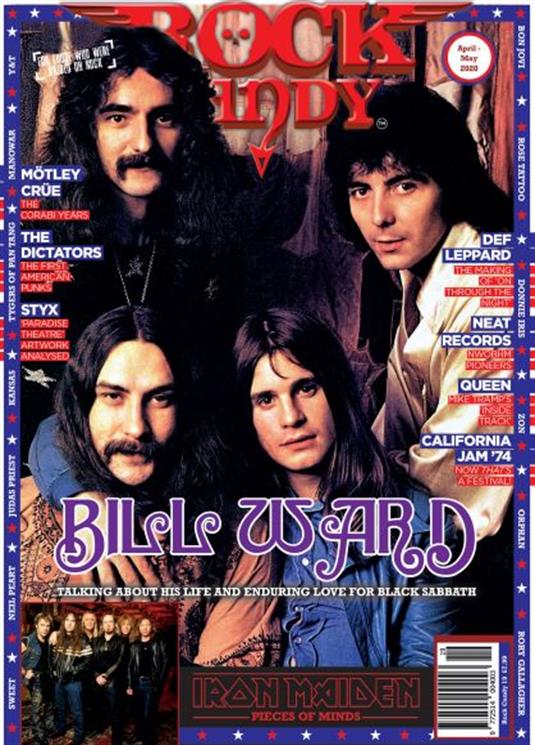 Rock Candy Magazine Issue 19: BILL WARD BLACK SABBATH Iron Maiden QUEEN STYX