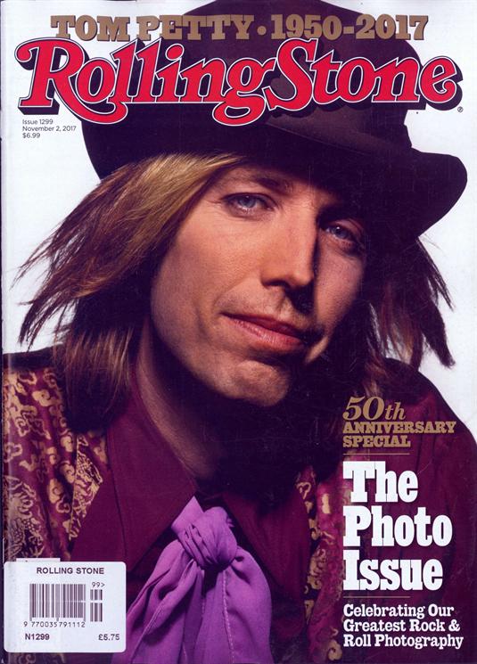 Rolling Stone Magazine November 2017 Tom Petty 1950-2017 Special Tribute Edition