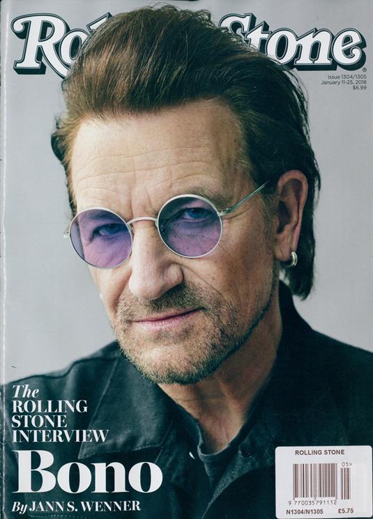 US Rolling Stone Magazine #1304 Bono of U2 Cover Interview