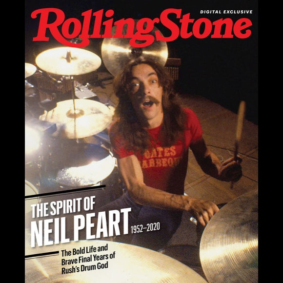 US Rolling Stone Magazine February 2021: DUA LIPA COVER FEATURE Neil Peart Rush
