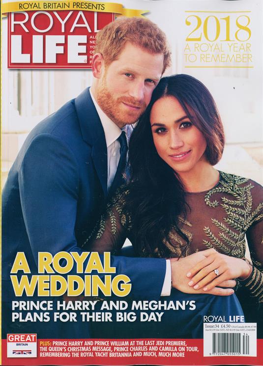 PRINCE HARRY & MEGHAN MARKLE Engaged Royal Life Magazine Issue 34