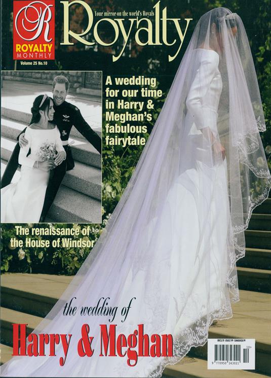 Royalty Magazine Magazine Issue VOL25/10 The Royal Wedding Prince Harry & Meghan Markle
