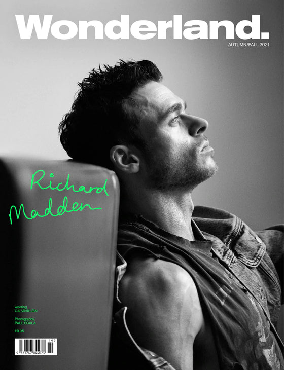 Richard Madden covers WONDERLAND FALL 2021 ISSUE Magazine