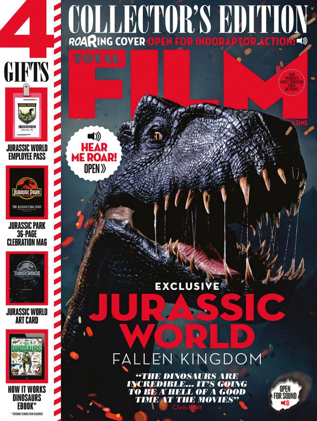 TOTAL FILM magazine June 2018 JURASSIC WORLD FALLEN KINGDOM ROARING Indoraptor