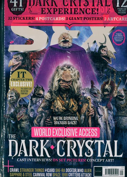 SFX Magazine Sept 2019: THE DARK CRYSTAL WORLD EXCLUSIVE ACCESS + FREE GIFTS Caitriona Balfe