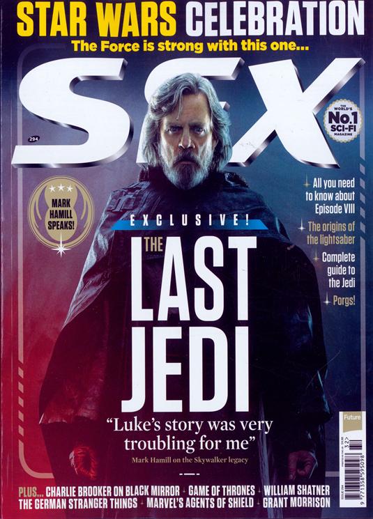 UK SFX Magazine Winter 2017 Star Wars: The Last Jedi Exclusive Luke Skywalker