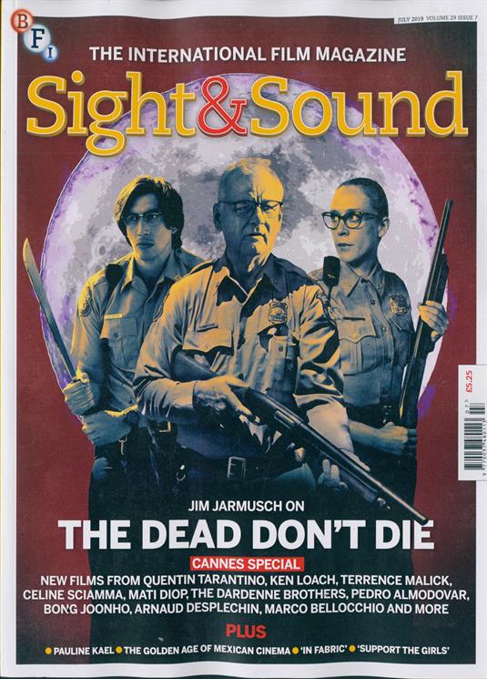 Sight & Sound Magazine July 2019: ADAM DRIVER - THE DEAD DON'T DIE