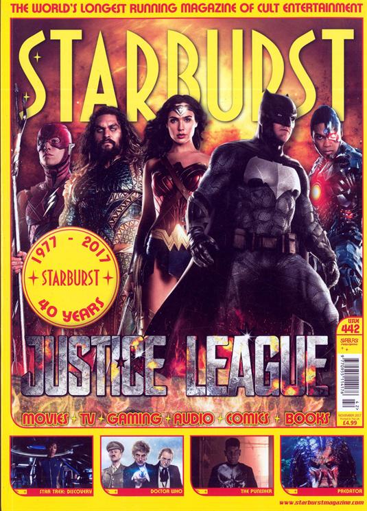  Starburst Magazine November 2017 Justice League Cover