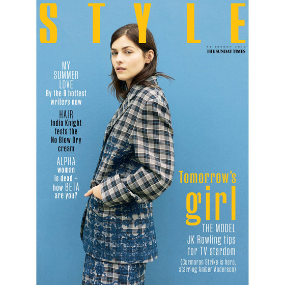 UK Style magazine 13 August 2017 Amber Anderson Strike Pharrell Williams
