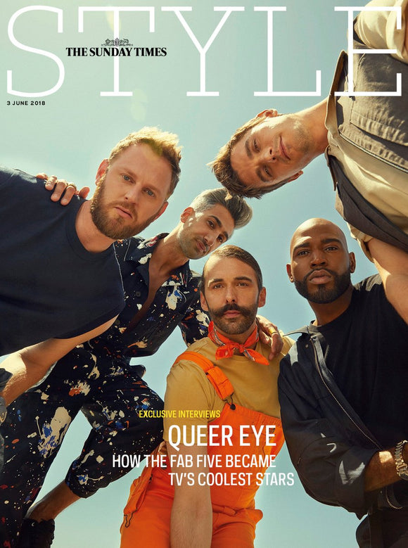 UK Style Magazine June 2018: Queer Eye BOBBY BERK Antoni Porowski COVER STORY