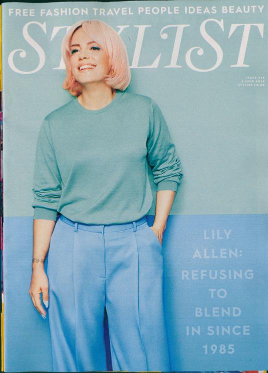 UK Stylist Magazine June 2018: LILY ALLEN COVER FEATURE