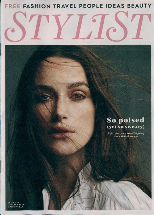 UK Stylist Magazine March 2019: KEIRA KNIGHTLEY COVER STORY