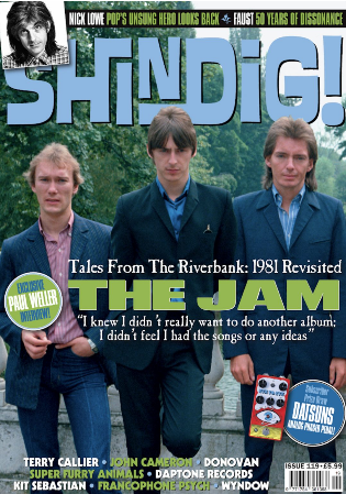 Shindig! magazine 119 The Jam Paul Weller Nick Lowe