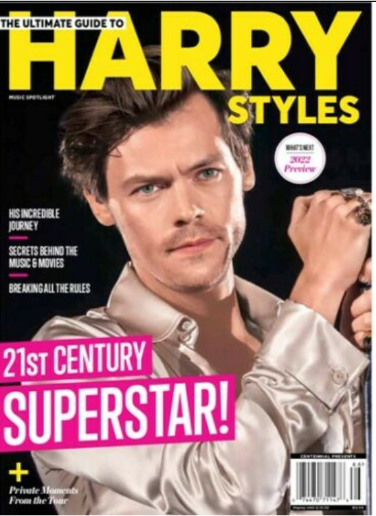 The Ultimate Guide To Harry Styles Centennial Magazine 2022 - 21st Century Superstar