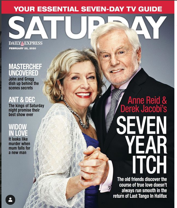 SATURDAY Magazine 2/2020 DEREK JACOBI Anne Reid LAST TANGO IN HALIFAX Tracy Shaw