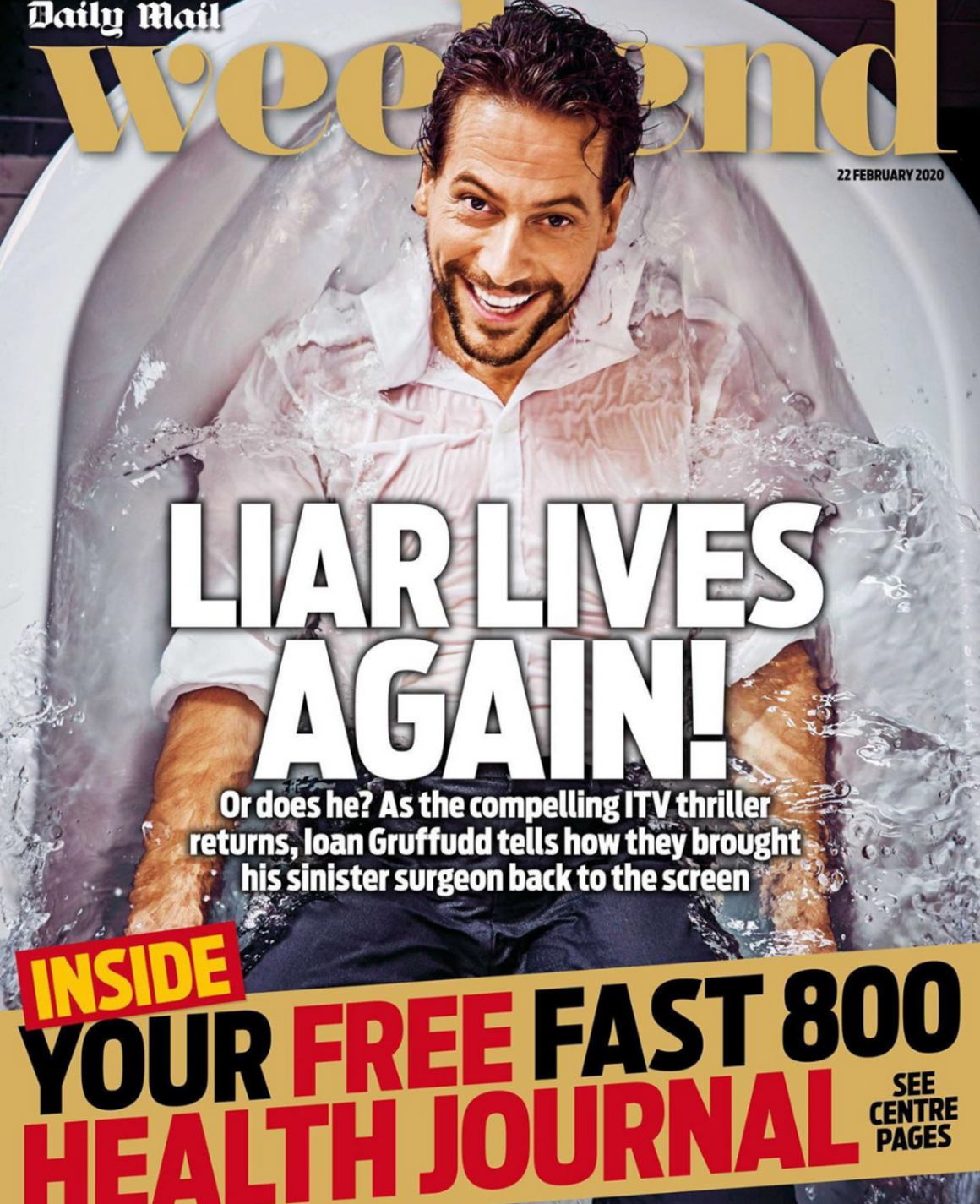 UK Weekend Magazine February 2020 Ioan Gruffudd