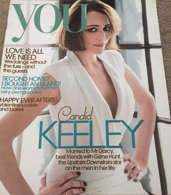 You magazine - Keeley Hawes cover (12 February 2012)