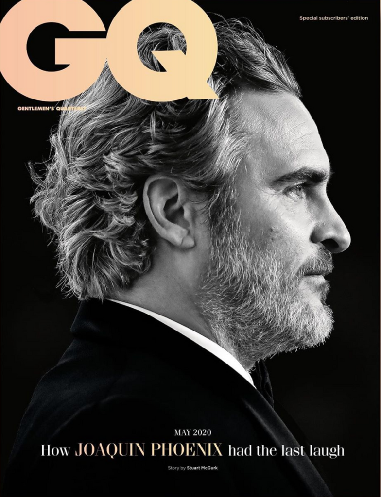 BRITISH GQ MAGAZINE MAY 2020: JOAQUIN PHOENIX LIMITED SUBSCRIBERS COVER