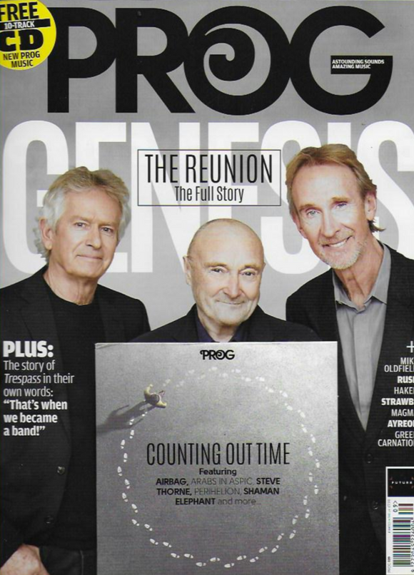 UK Prog Magazine May 2020: Genesis - The Reunion Phil Collins (NO CD)