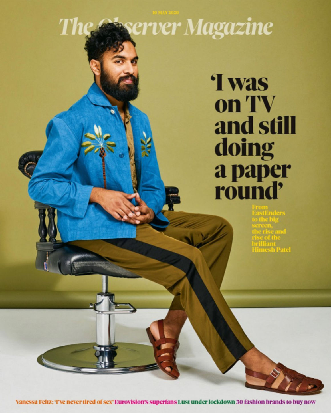 UK OBSERVER Magazine May 2020: HIMESH PATEL COVER FEATURE