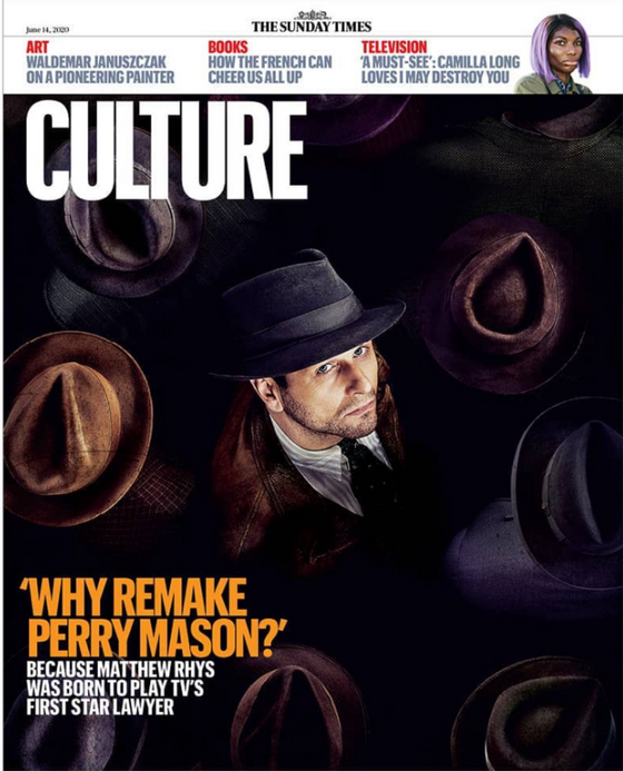 UK Culture Magazine 14th June 2020: Matthew Rhys on Perry Mason