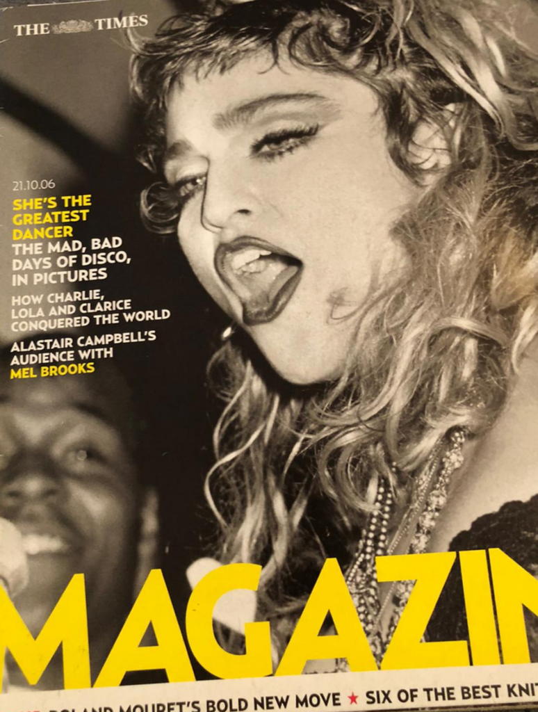 The Times Magazine 21 October 2006 Madonna Cover