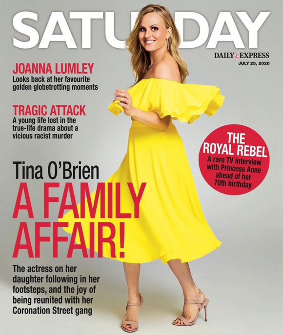 Saturday Magazine July 2020 TINA O'BRIEN Keeley Hawes DANIEL O'DONNELL Tom Payne